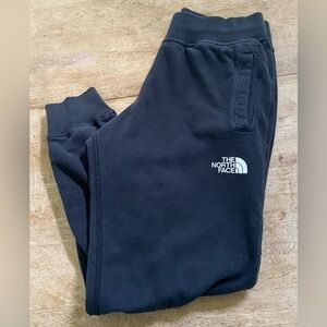 The North‎ Face Men’s Sz S Black Fleece Logo Joggers